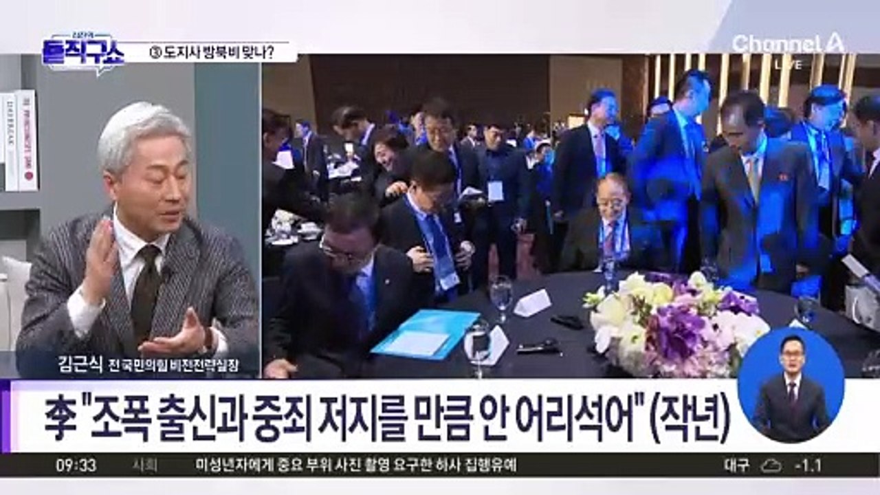 쌍방울 대북 송금 300만 달러, 이재명 방북 비용 맞나?