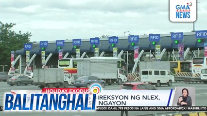 Magkabilang direksyon ng NLEX, maluwag pa sa ngayon | Balitanghali
