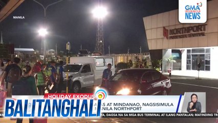 Mga bibiyahe sa Visayas at Mindanao, nagsisimula nang dumating sa Manila Northport | Balitanghali