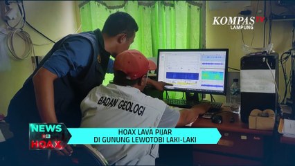 Hoax Lava Pijar di Gunung Lewotobi Laki-Laki | NEWS OR HOAX