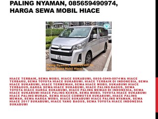 Paling Nyaman, 085659490974, Harga Sewa Mobil