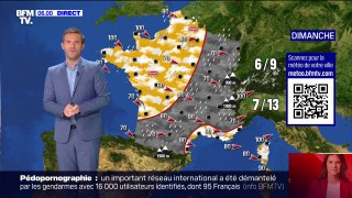 Météo: beaucoup de vents dans le Sud et quelques averses au Nord