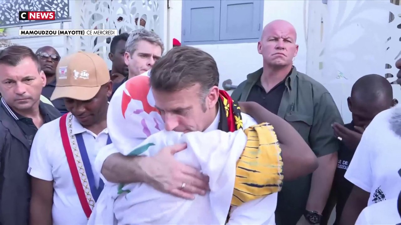 Cyclone Chido : visite et annonces d'Emmanuel Macron à Mayotte