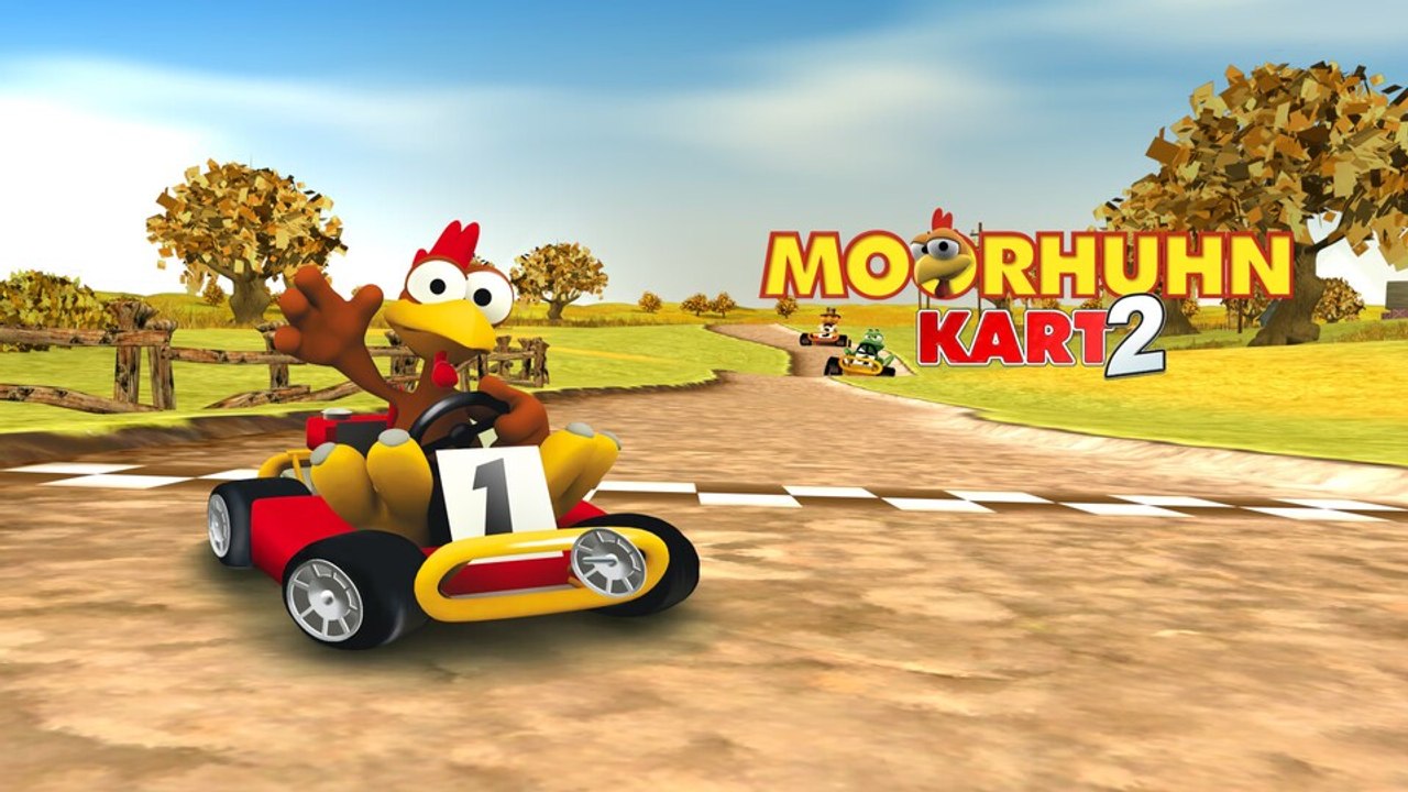 Moorhuhn Kart 2 ist der perfekte Fun-Racer für...