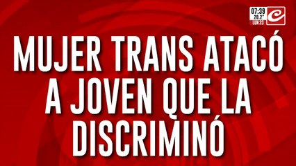 Mujer trans agredió salvajemente a joven que la discriminó
