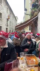 Así fue el multitudinario fiestón en el 'vermut lotero' del Pez de San Lorenzo y el Encarna’s