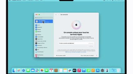 Créer un compte Apple