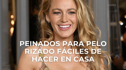 Peinados para pelo rizado fáciles de hacer en casa