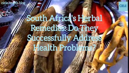 South Africa's Herbal Remedies- Do They Successfully Address Health Problems