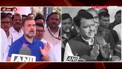 राहुल गांधी महाराष्ट्रात राजकीय हेतुनंच आले, मुख्यमंत्र्यांचा आरोप