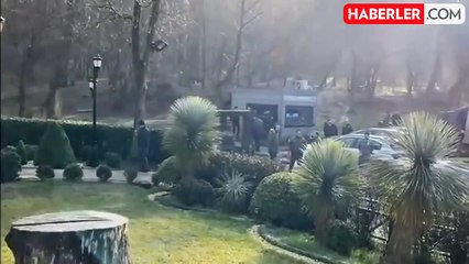 Belgrad Ormanı'na şafak vakti tahliye operasyonu: İBB'ye ait tabelalar söküldü