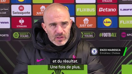 Maresca : "Les joueurs n'ont pas le droit de lâcher du lest"