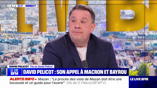 David Pelicot sur la soumission chimique: Nous avons gagné une bataille mais pas la guerre