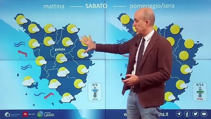 Meteo Toscana, le previsioni di venerd? 20 dicembre