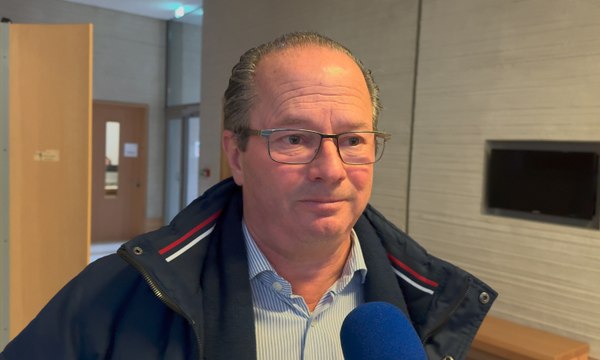 Interview de Yves Michel, maire de Marseillan au tribunal de Béziers