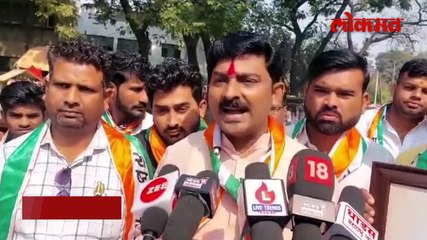 जळगावात अजित पवारांच्या फोटोला दुग्धाभिषेक