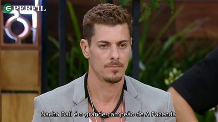 "A Fazenda 16: Sacha Bali campeão, Allan Souza Lima revela luta contra depressão e filho de Leonardo expõe climão familiar"