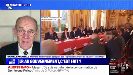 Gouvernement Bayrou: "Le Parti socialiste est face à une responsabilité historique", estime Daniel Fasquelle (LR)