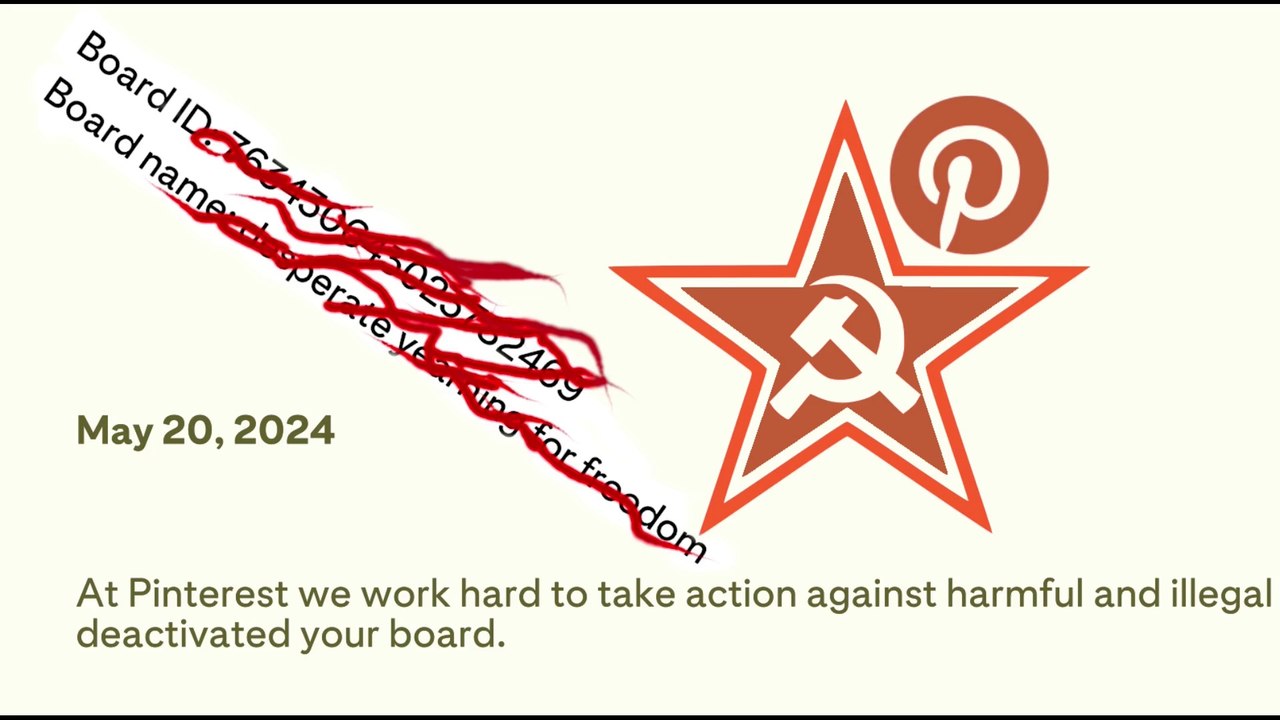 Pinterest censorship police hates Lithography and Art