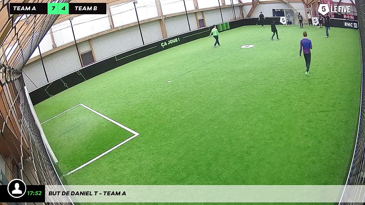 But de Daniel T - Team A
