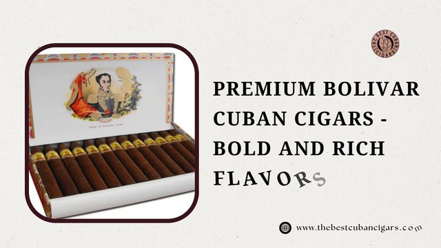 Premium Bolivar Cuban Cigars - Bold and Rich Flavors