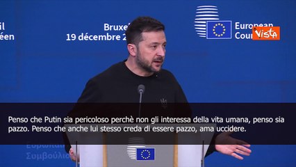 Zelensky: Putin ? pazzo, Trump ci aiuti a finire questa guerra