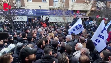 Meclise yürümek isteyen emeklilere polis müdahalesi