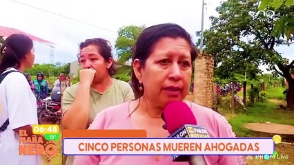 “¡Fueron a bañarse y no volvieron más!”, dijo el abuelo y padre de los cinco fallecidos en Pailón