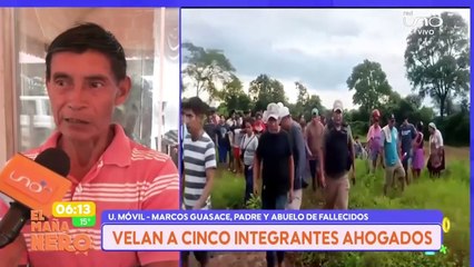 “¡Fueron a bañarse y no volvieron más!”, dijo el abuelo y padre de los cinco fallecidos en Pailón