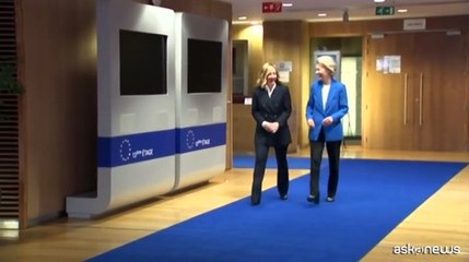 Giorgia Meloni incontra Ursula von der Leyen a Bruxelles