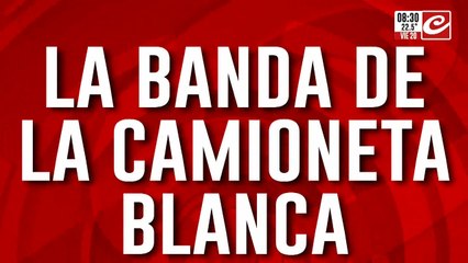 Terror por la banda de la camioneta blanca: sorprenden a sus víctimas y les roban todo