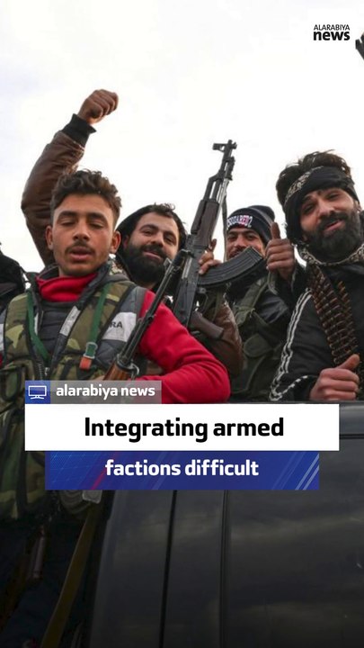 Integrating armed factions difficult