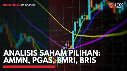 Analisis Saham Pilihan: AMMN, PGAS, BMRI, BRIS