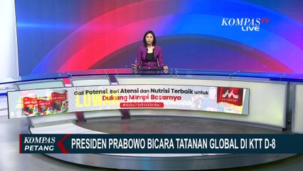Presiden Prabowo Hadiri KTT D-8 di Kairo, Wapres Gibran Tinjau Stasiun Kereta Cepat di Karawang