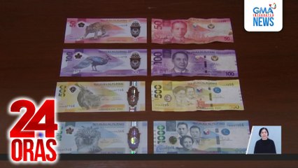 Grupong ATOM, pinuna ang bagong disenyo ng pera; Unang beses daw sa kasaysayan na ‘di kasama ang mga bayani ng Pilipinas | 24 Oras