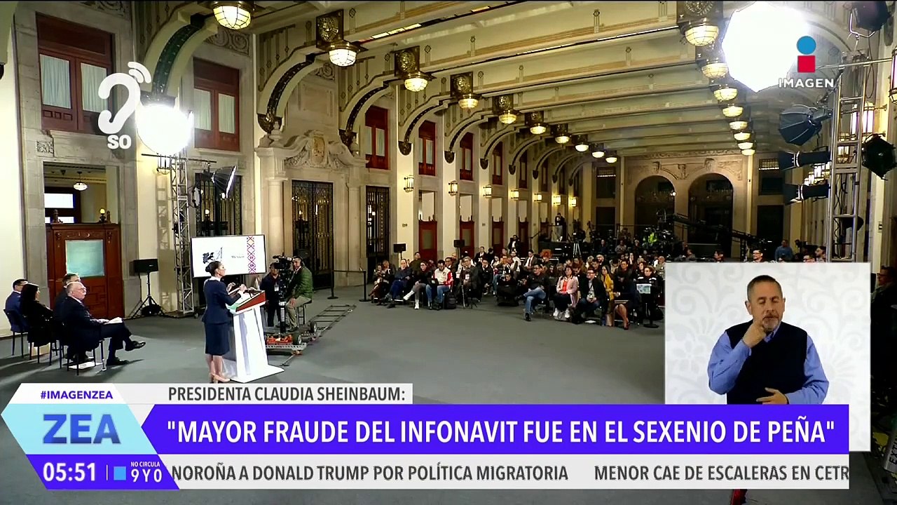 Claudia Sheinbaum denunciará a los exfuncionarios que provocaron desfalcos en el Infonavit