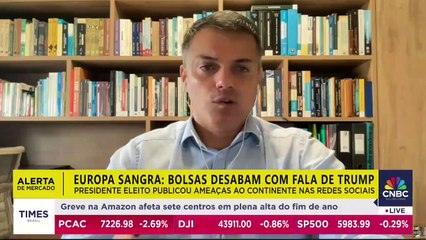 Bolsas europeias em baixa nesta sexta (20) após falas de Trump; especialista traz análise