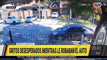 🚨 DESGARRADOR MOMENTO PASÓ UNA FAMILIA EN UN ROBO EN QUILMES: "¡PARÁ QUE ESTÁ MI HIJA"