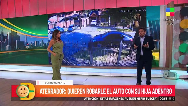 Inseguridad en Quilmes: quieren robarle el auto con su hija adentro