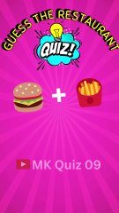 Guess the Restaurant with Emojis Only! 🥪🍦