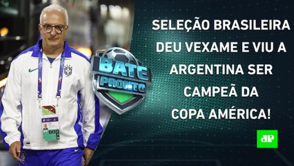 O PAPELÃO da Seleção Brasileira e o TÍTULO da Argentina na Copa América! | BATE-PRONTO - 24/12/2024
