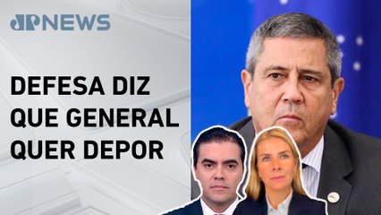 Novo advogado de Braga Netto descarta delação premiada; Deyse Cioccari e Vilela comentam