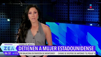 Detienen a mujer estadounidense relacionada con agresiones en la CDMX