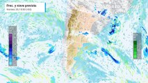 La Costa Atlántica bonaerense y la región del NOA, los sectores con mayor inestabilidad para esta Nochebuena y Navidad
