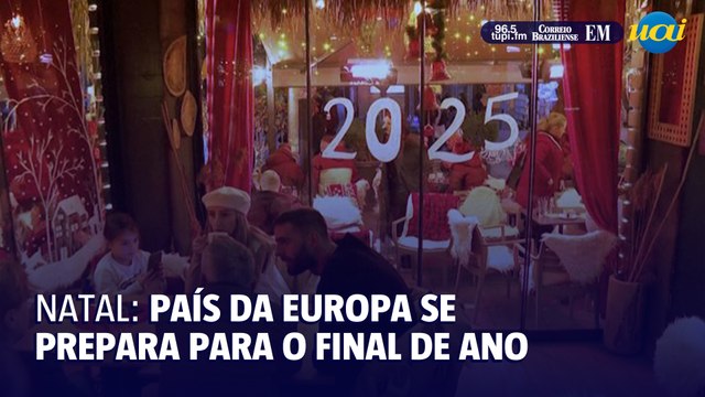 País da Europa se prepara para as festividades do natal