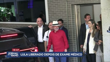 “Hematoma não existe mais”, diz médico de Lula