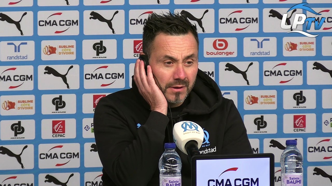 Integrale de la conférence de presse d'Amir Murillo et Roberto De Zerbi avant le déplacement à Saint-Etienne