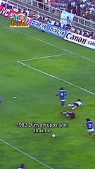 Faul olması için daha ne yapmalıydı? Battiston'u yere seren Toni Schumacher