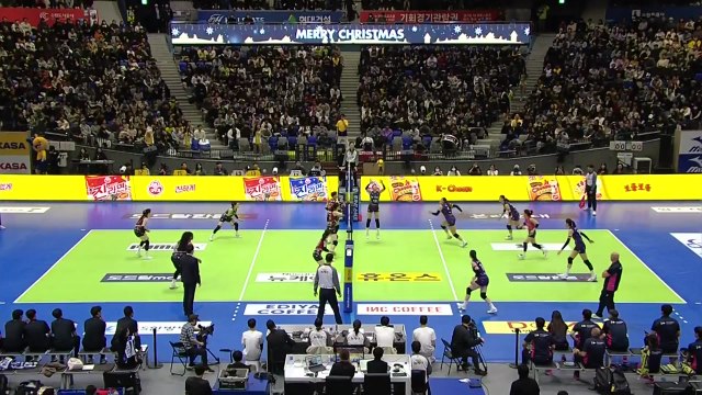 현대건설, 1위 흥국생명 완파...대한항공 선두 추격 / YTN