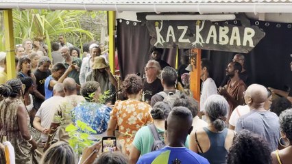 Danyèl Waro à la Kaz Kabar pour le 20 désamb